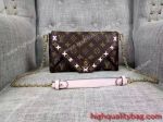 Top Grade Fake Louis Vuitton Ladies Pink Handbag for sale